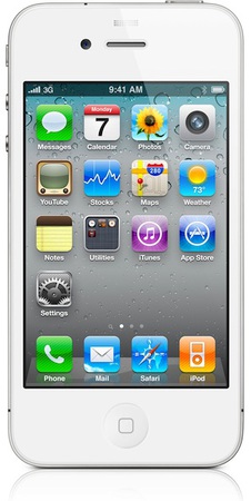 Смартфон APPLE iPhone 4 8GB White - Касимов