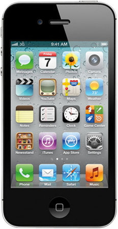 Смартфон APPLE iPhone 4S 16GB Black - Касимов